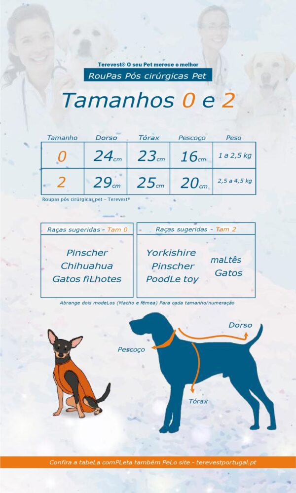 Roupa Pós-Cirúrgica para Cães Membros Inferiores e Posteriores – Ortopédicas - Image 3