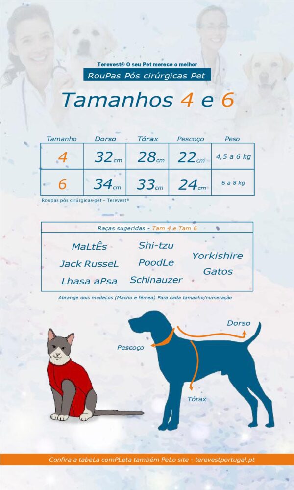 Roupa Pós-Cirúrgica para Cães Membros Inferiores e Posteriores – Ortopédicas - Image 4