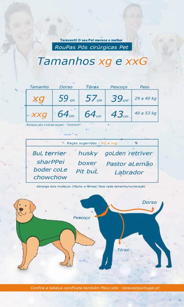 Roupa Pós-Cirúrgica para Cães Membros Inferiores e Posteriores – Ortopédicas - Image 7
